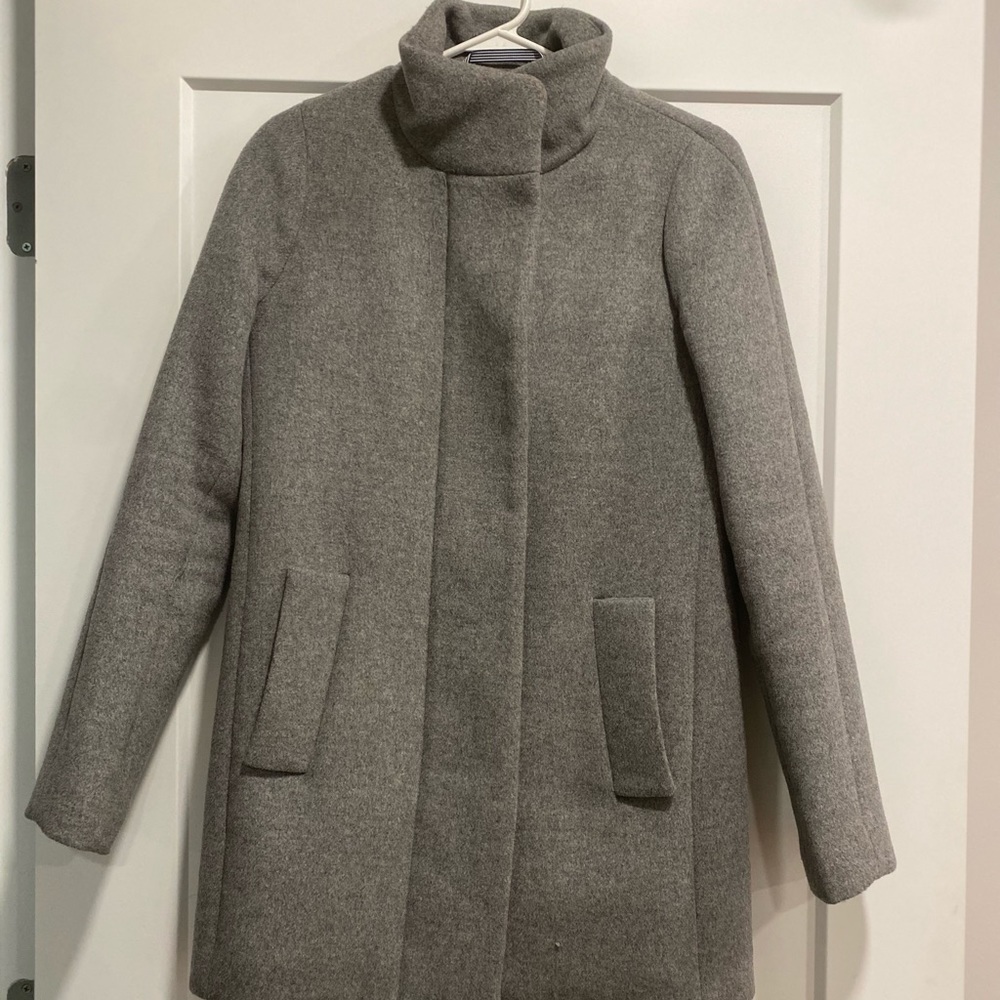 J.Crew Mercantile womens Classic-wool Cocoon Coat